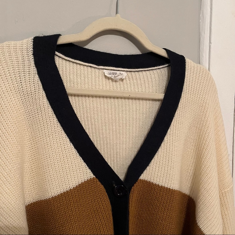 Color block Cardigan - Picture 3 of 4